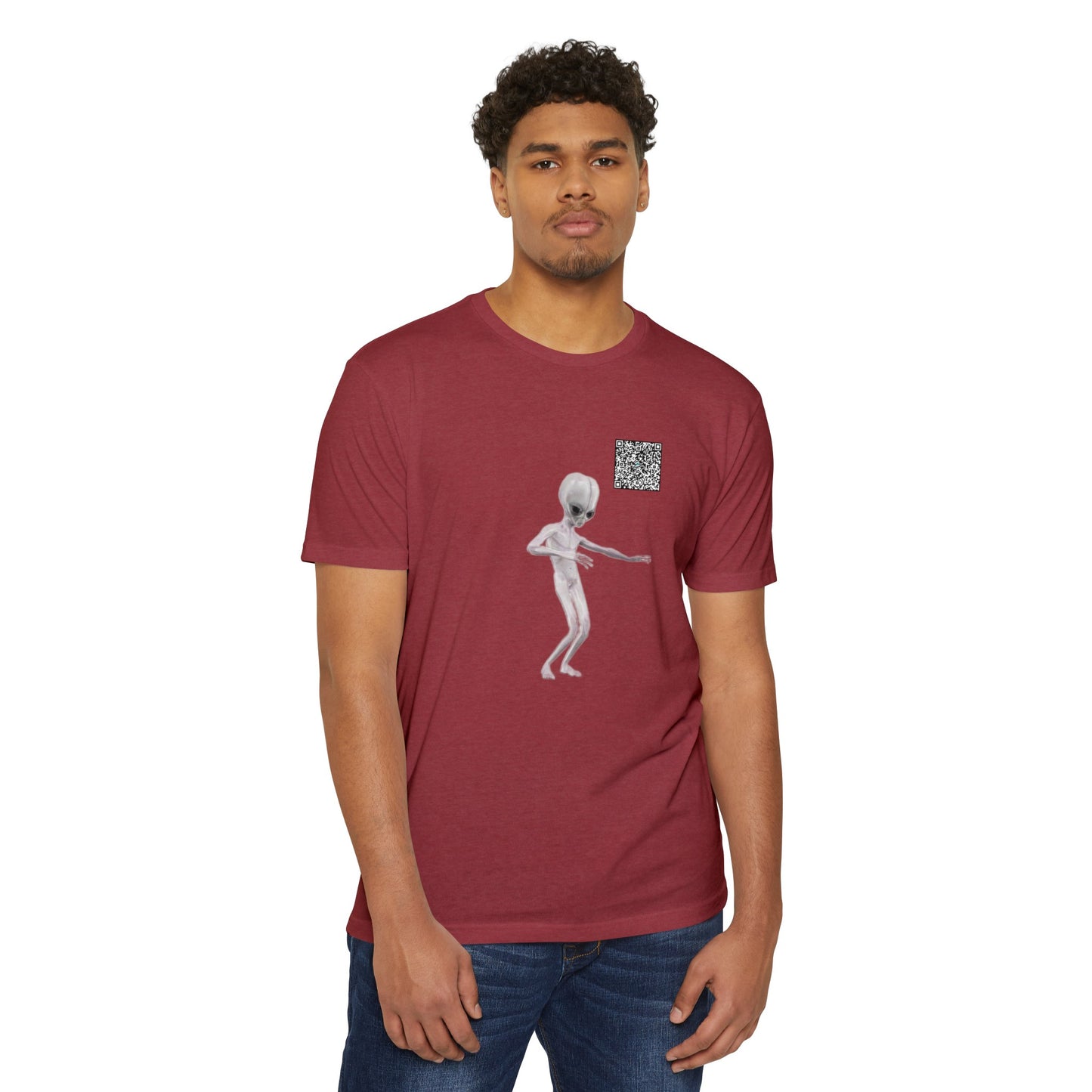 AUGMENTED REALITY ALIEN DANCING  Jersey T-shirt