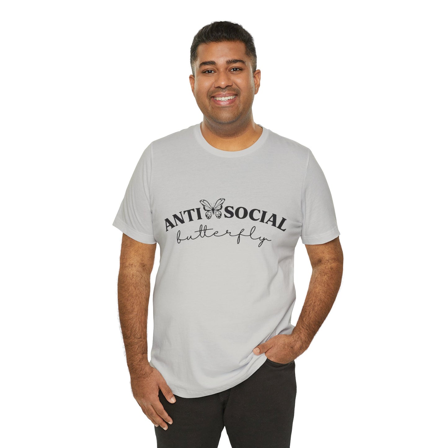 Antisocial Butterfly Short Sleeve Tee