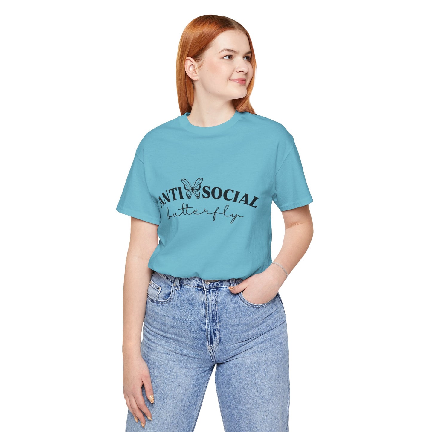 Antisocial Butterfly Short Sleeve Tee