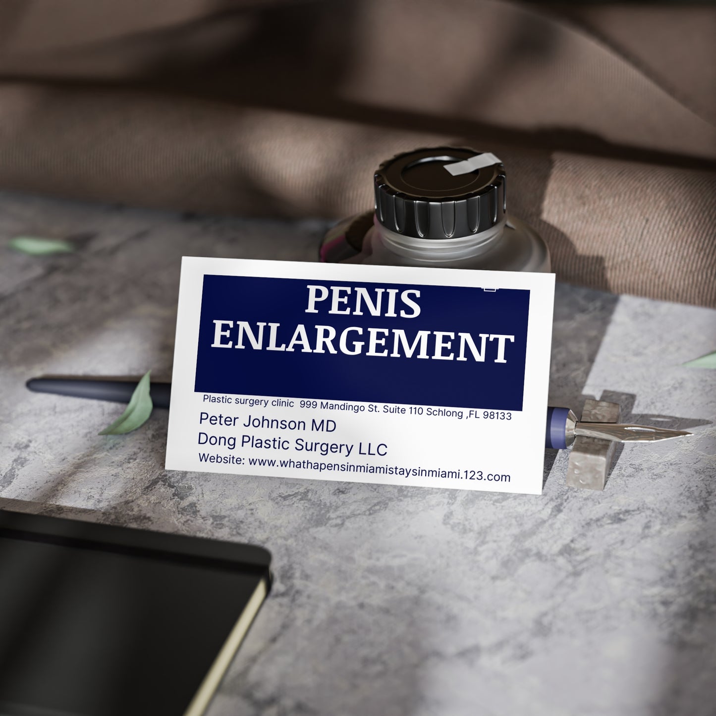 Prank Enlargement Cards