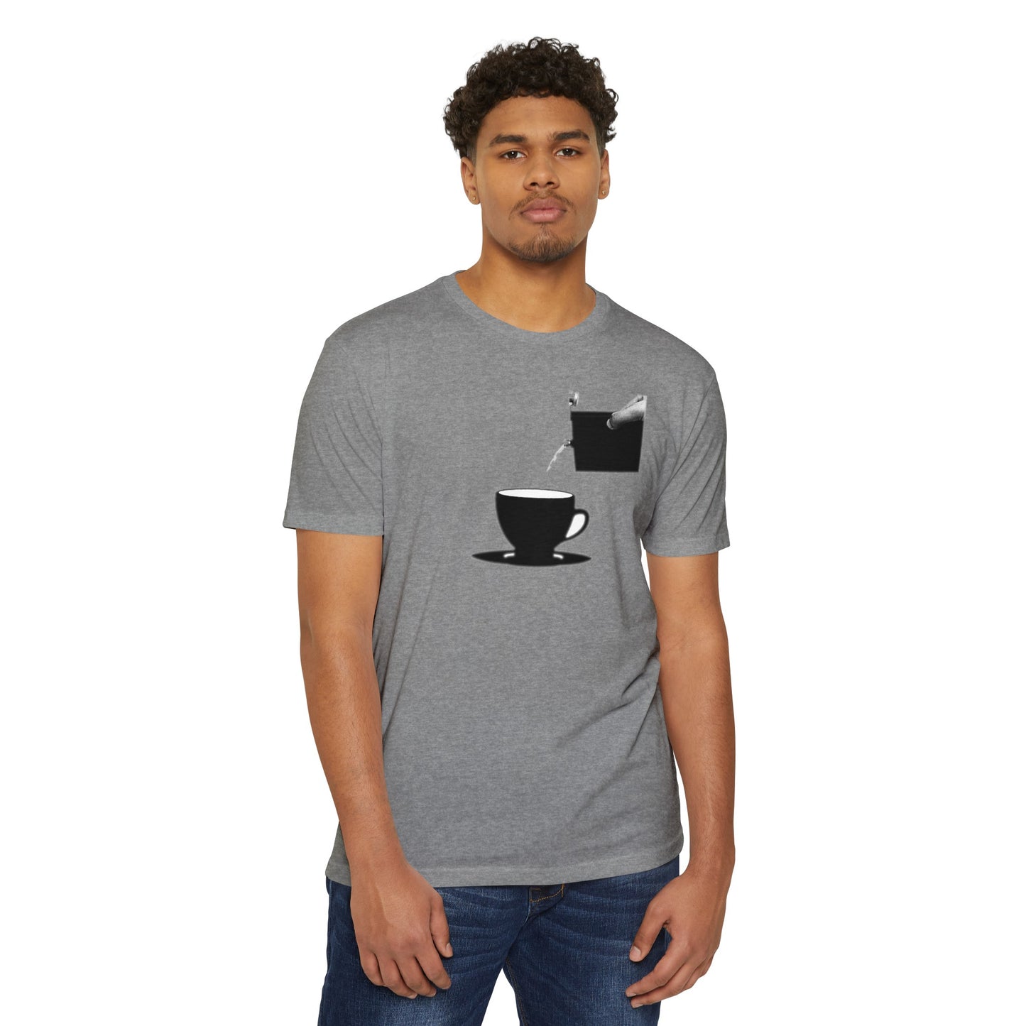 COFFEE AND WHISKEY IN MY VEINS COLORED Jersey T-shirt