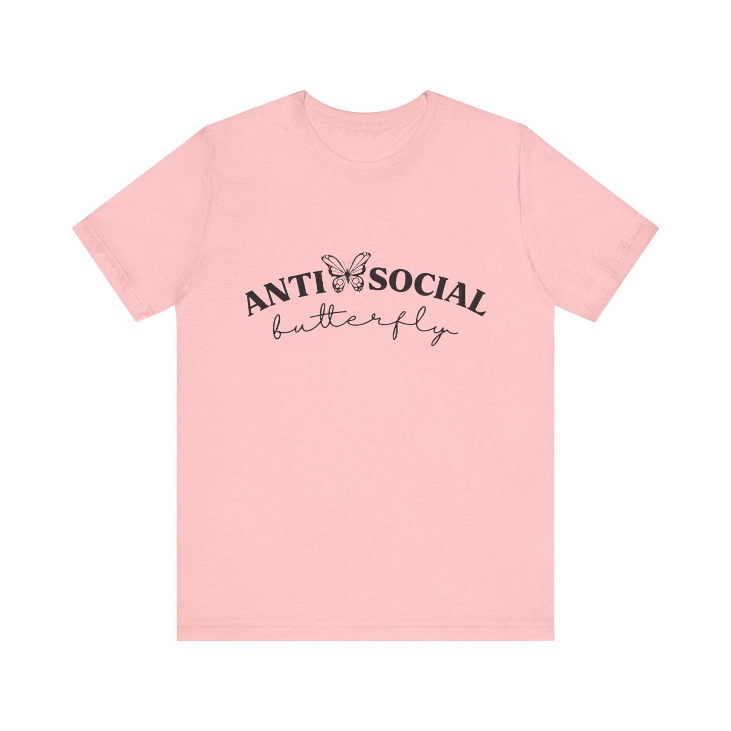 Antisocial Butterfly Short Sleeve Tee