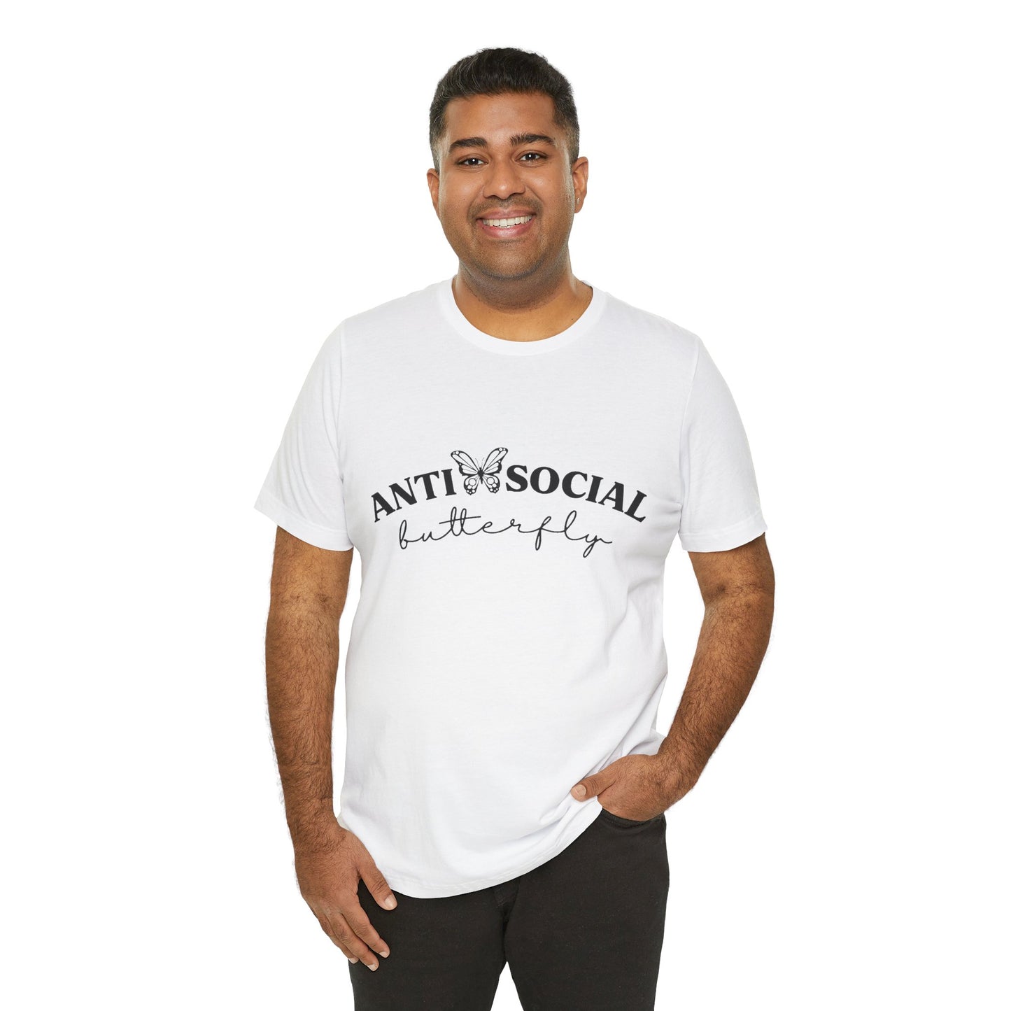 Antisocial Butterfly Short Sleeve Tee