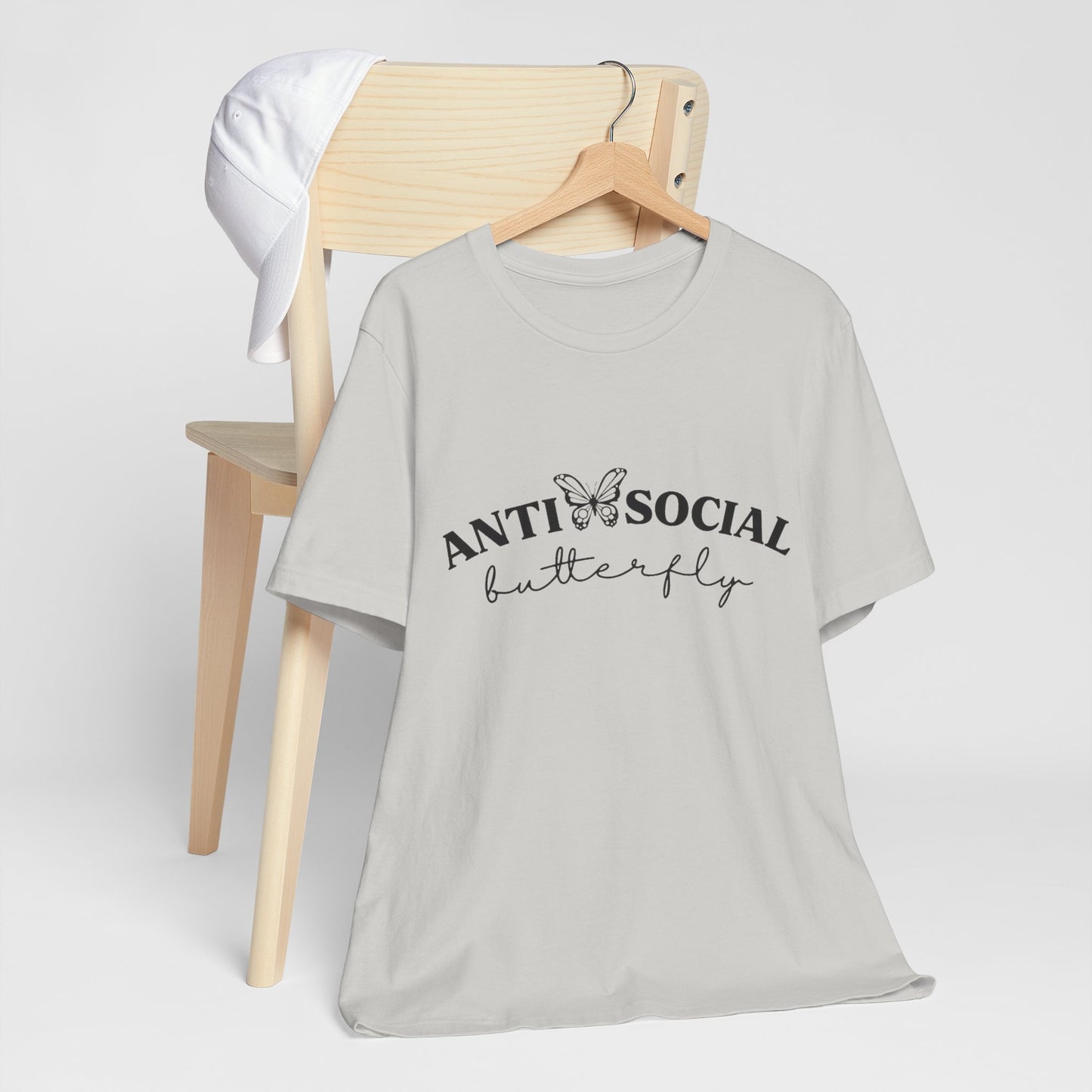 Antisocial Butterfly Short Sleeve Tee