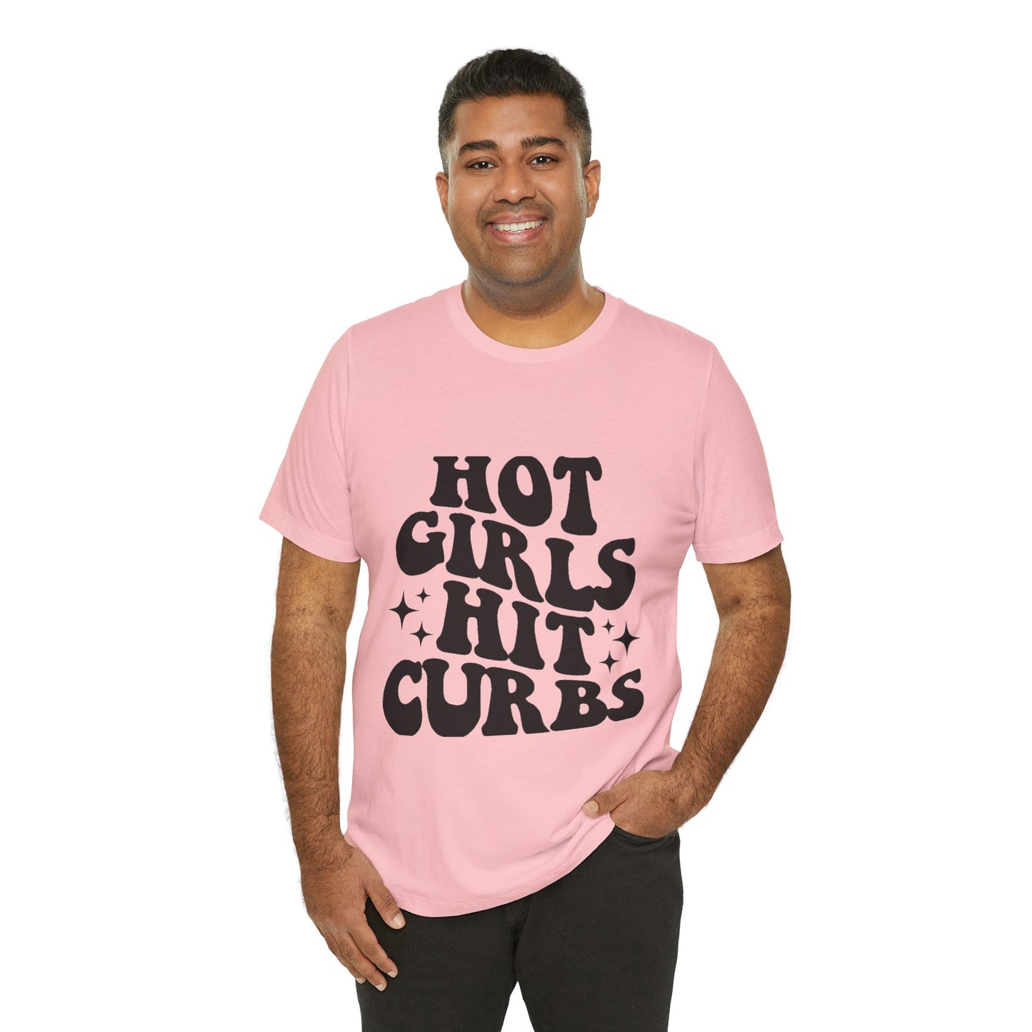 Hot Girls Hit Curbs Short Sleeve Tee