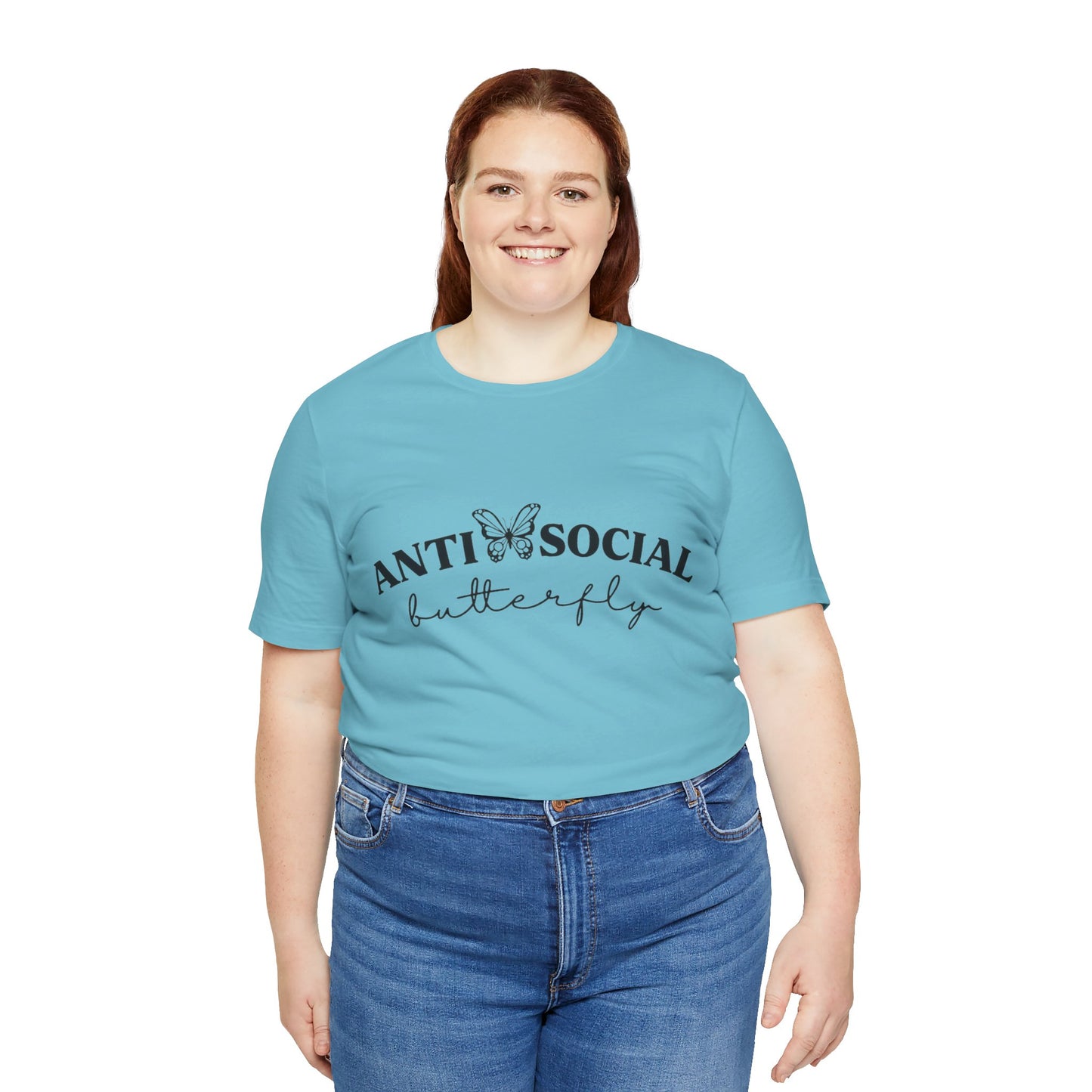 Antisocial Butterfly Short Sleeve Tee