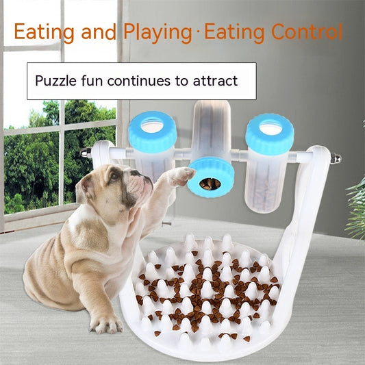 New Dog Bite Educational Toys Dog feeder Slow Interactive Dog Food Despenser