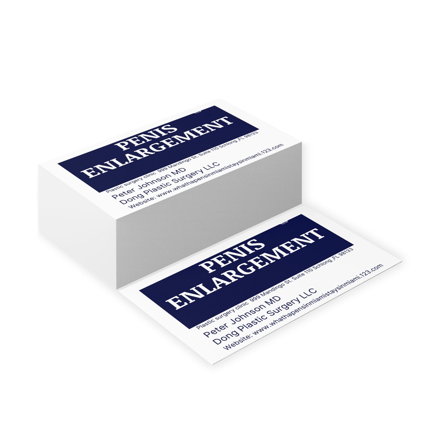 Prank Enlargement Cards