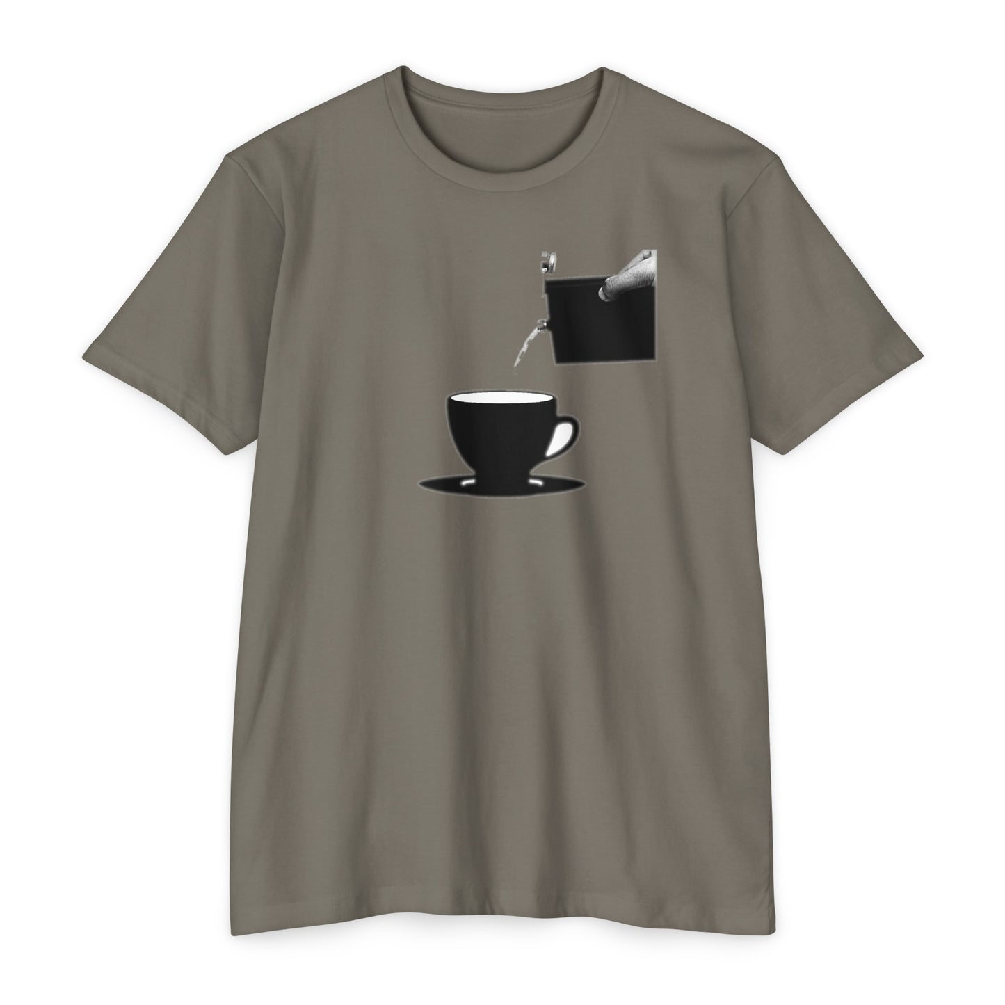 COFFEE AND WHISKEY IN MY VEINS COLORED Jersey T-shirt