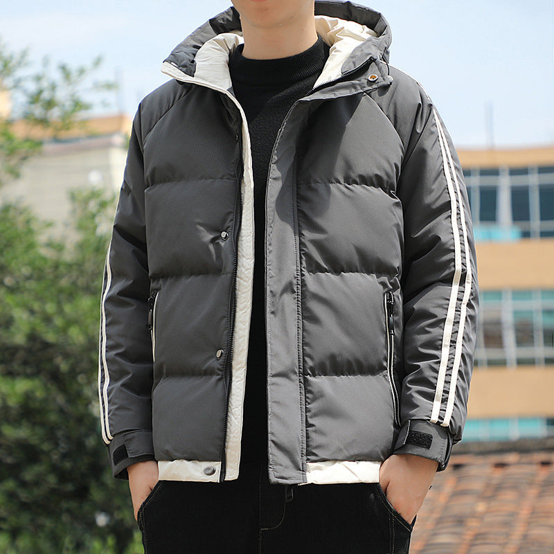 Men's Fashion Casual Down Cotton-padded Jacket