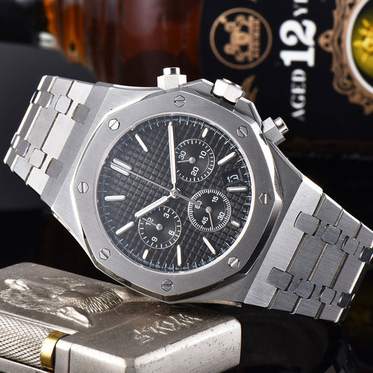 ' Quartz Men's Timepiece 316L Precision Steel Case